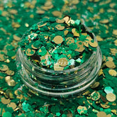 Brazilian Emerald Chunky Glitter - Multicolor Glitter